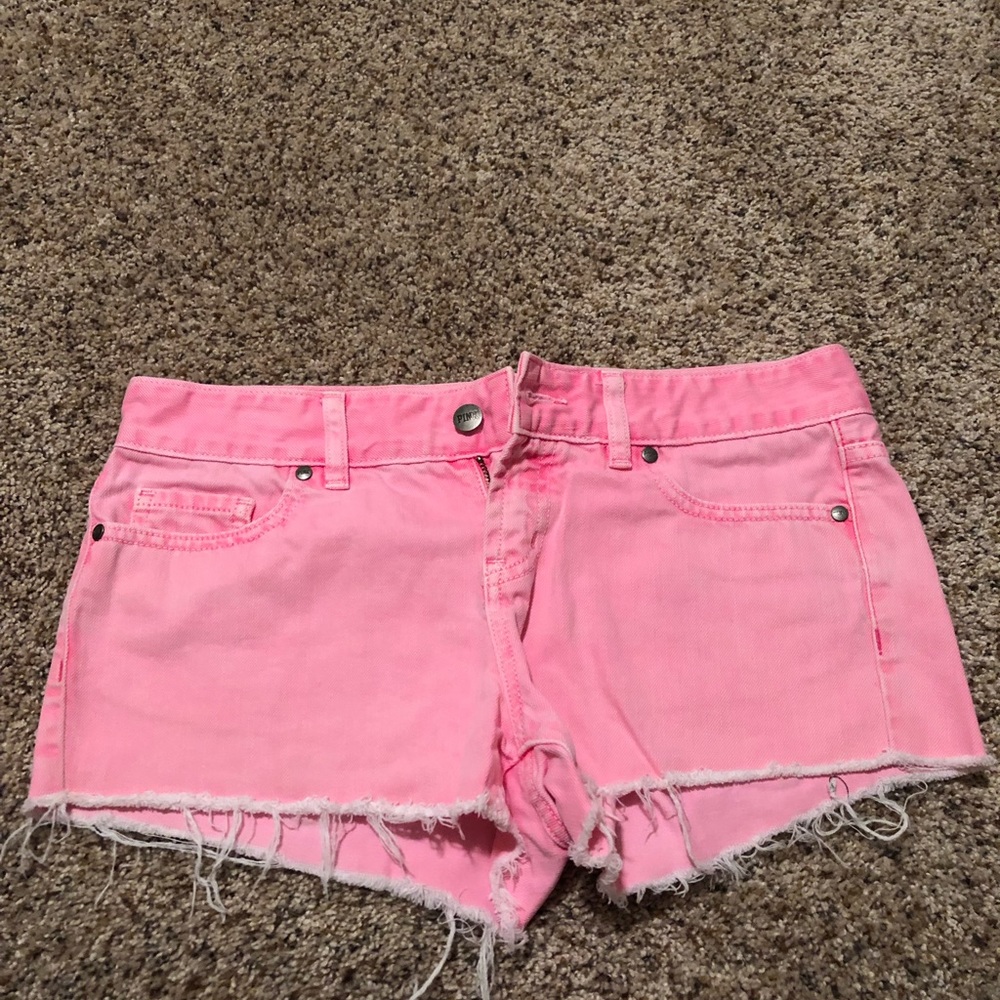Pink shorts